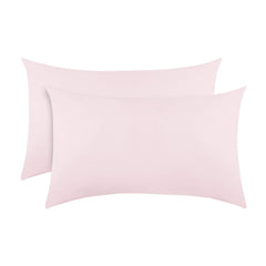 Everyday Kids 2-pack toddler travel pillowcase pink; cozy on trips.