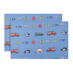 Everyday Kids 2-pack travel pillowcases ready for car or plane trips