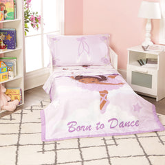 EVERYDAY KIDS ballerina comforter, soft and cozy for bedtime.