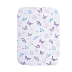 EVERYDAY KIDS burp cloths floral rose print gentle on skin