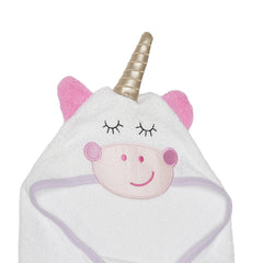 EVERYDAY KIDS toddler bath towel in soft cotton for gentle drying