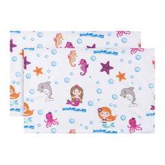 Everyday Kids Toddler Travel-Friendly two-pack pillowcase set for on-the-go sleepovers.