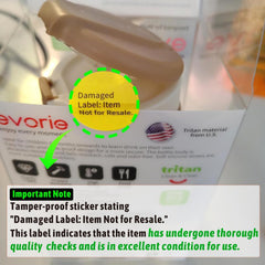 Evorie Tritan spill-proof cup straw detail highlighting non-spill design.