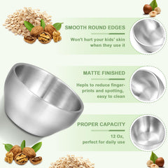 EWFEN SUS304 kid bowls mouth opening designed for little hands.