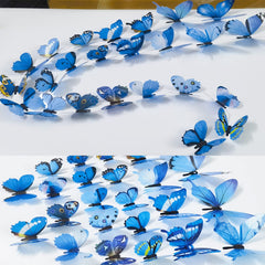 Ewong 3D butterflies lift walls with lightweight PVC.