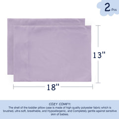 EXQ Home envelope closure side opening with easy pillow insertion.
