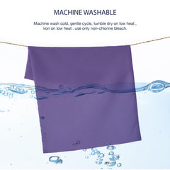 EXQ Home pillowcase is machine washable for quick, simple care.