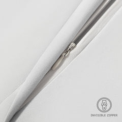 EXQ Home pillowcase is machine washable for easy care after trips.