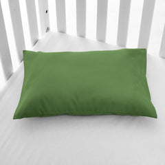 EXQ Home pillowcase fits 12x16 baby pillows securely for trips