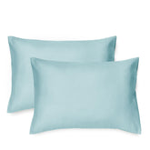 EXQ Home toddler pillowcase 13x18 in blue coral, with soft microfiber fabric.