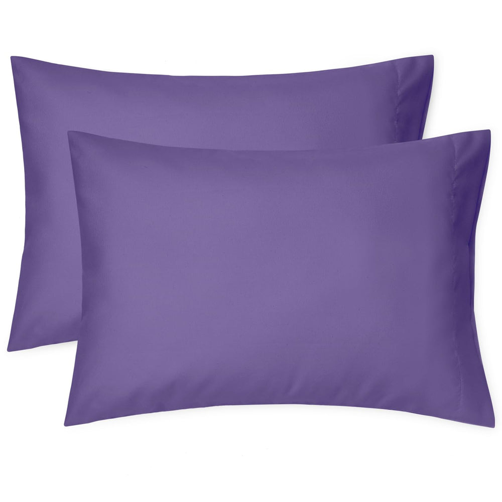 EXQ Home toddler pillowcases 13x18 travel set, two-pack ready for cozy journeys.