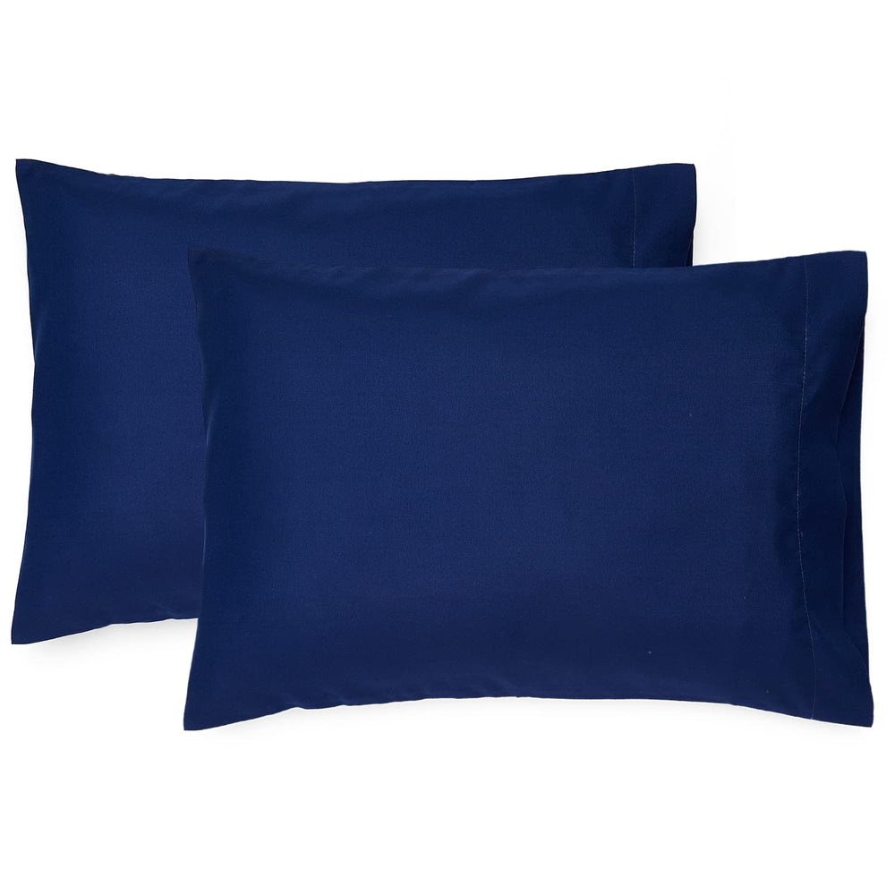 EXQ Home toddler pillowcases 13x18 navy set for travel comfort.