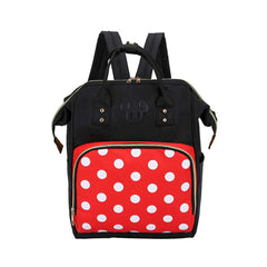 Exttlliy baby diaper bag backpack showing large capacity for organized essentials on busy days.