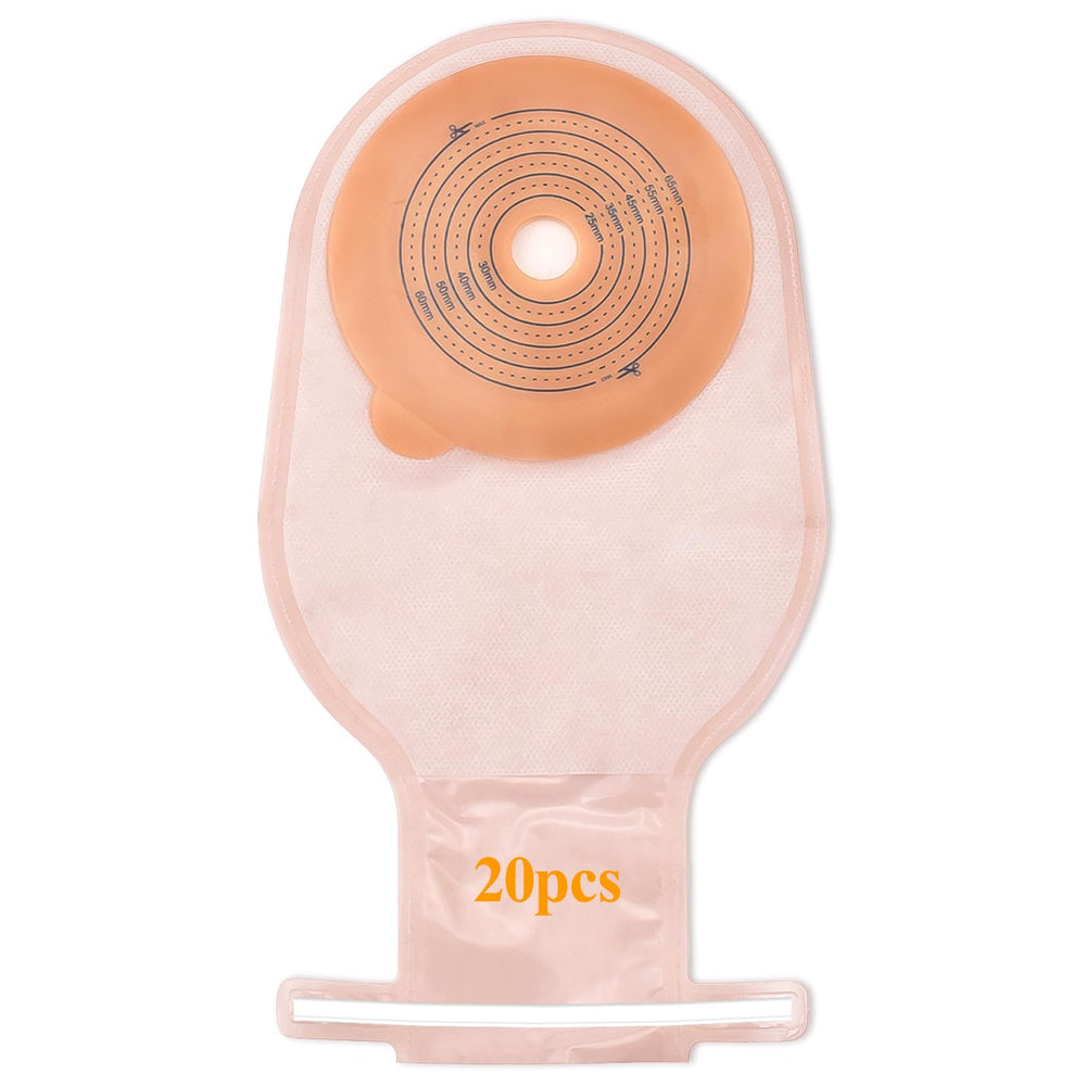 Eyourlife colostomy bag with cut-to-fit opening for flexible stoma sizing.