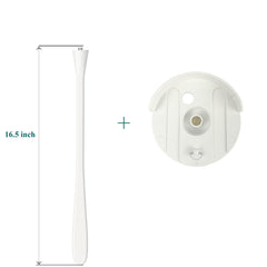 No-drill installation with EYSAFT mount on crib or furniture