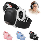 EZARC Baby Ear Muffs folded for compact travel and storage.