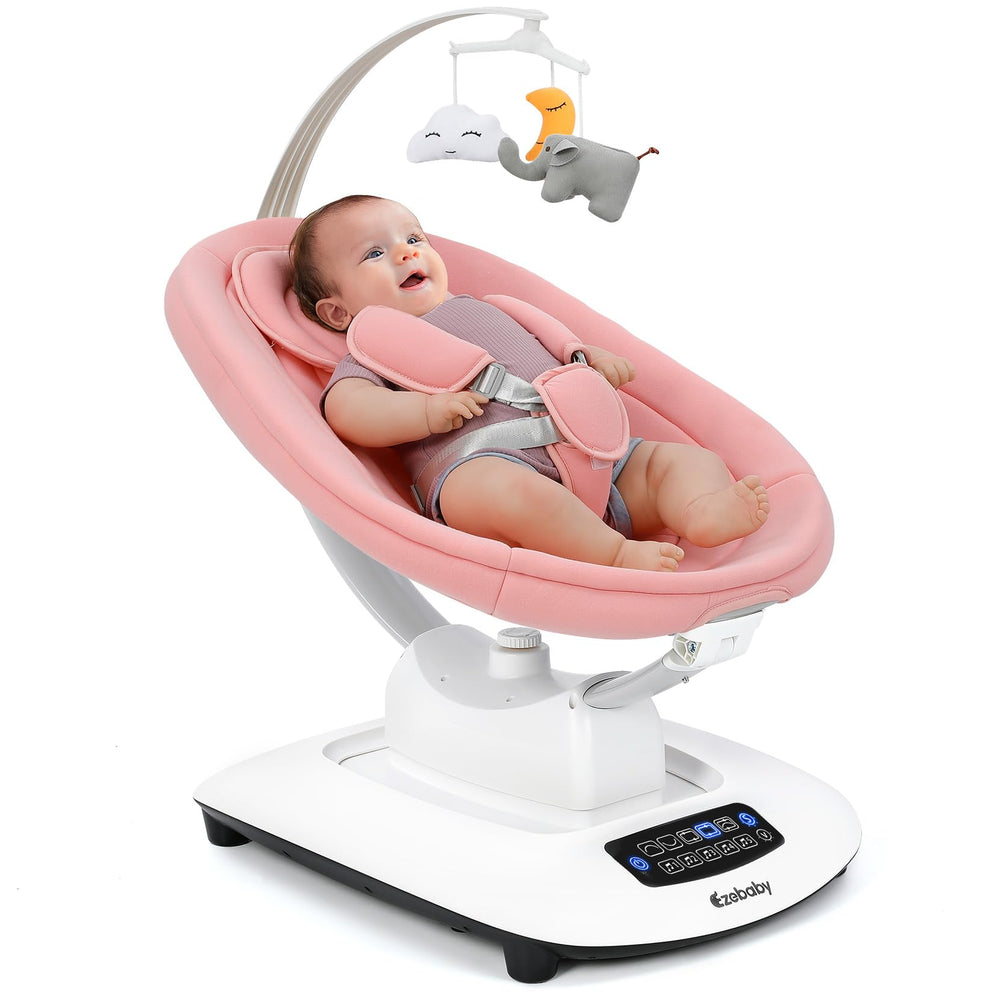 Ezebaby electric swing with 5 motions soothing newborns