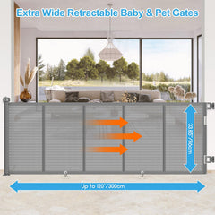 EZIGO one-handed operation gate enables easy access while holding a child.