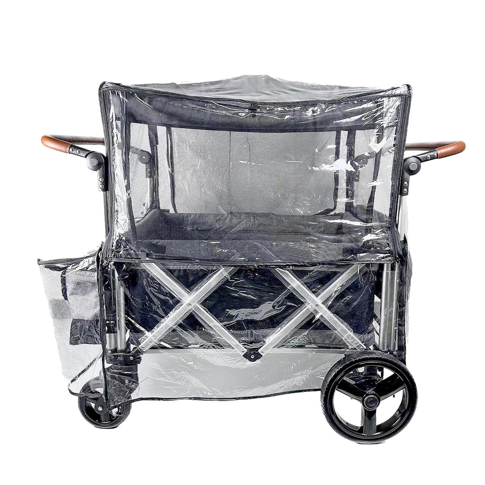 Ezkindheit big size rain cover for stroller shields children from rain