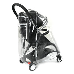 BBZYOYO rain cover with waterproof zipper opening for quick transfers