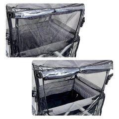 Ezkindheit front zipper storage access for quick item retrieval