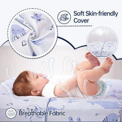 EZKLRWGF breathable animal-print cover enhances airflow