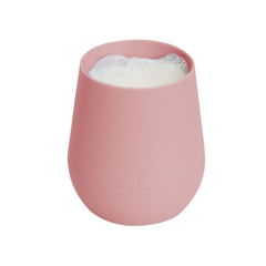 ezpz Tiny Cup Blush weighted-base reduces tipping during practice