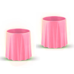 EZTOTZ tough-to-tip base cup with weighted bottom reduces spills during meals.