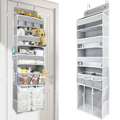 EZVERY unit showing ten side pockets for quick baby essentials.