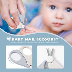 Facewegen baby-nail-scissors, precision blades for tiny nails with comfort
