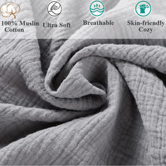 Bassinet sheet with elastic edge ensures snug fit.