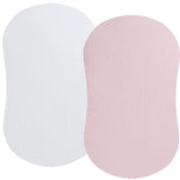 Fadacudan muslin bassinet sheet for Halo Swivel Sleeper with snug, breathable fit.
