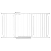 Fairy Baby extra-wide gate extended to fit large doorway openings for babies and pets