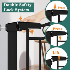 Fairy Baby Gate pressure-mount setup for quick, tool-free installation.