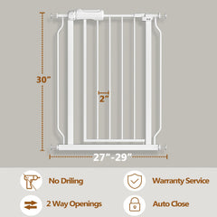 Fairy Baby Narrow Gate auto close mechanism in action for hands free safety