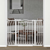Fairy Baby adjustable wide gate for doorways provides secure baby and pet containment.