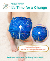 Fairywell Wonderland two-in-one adjustable fit supports growing babies through sizes