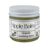 Faith and Grace Organics nipple balm in a 1oz glass jar for nursing comfort