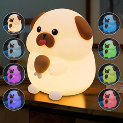 Famiduo Greedy Dog Night Light offers 3 level dimming for cozy nights