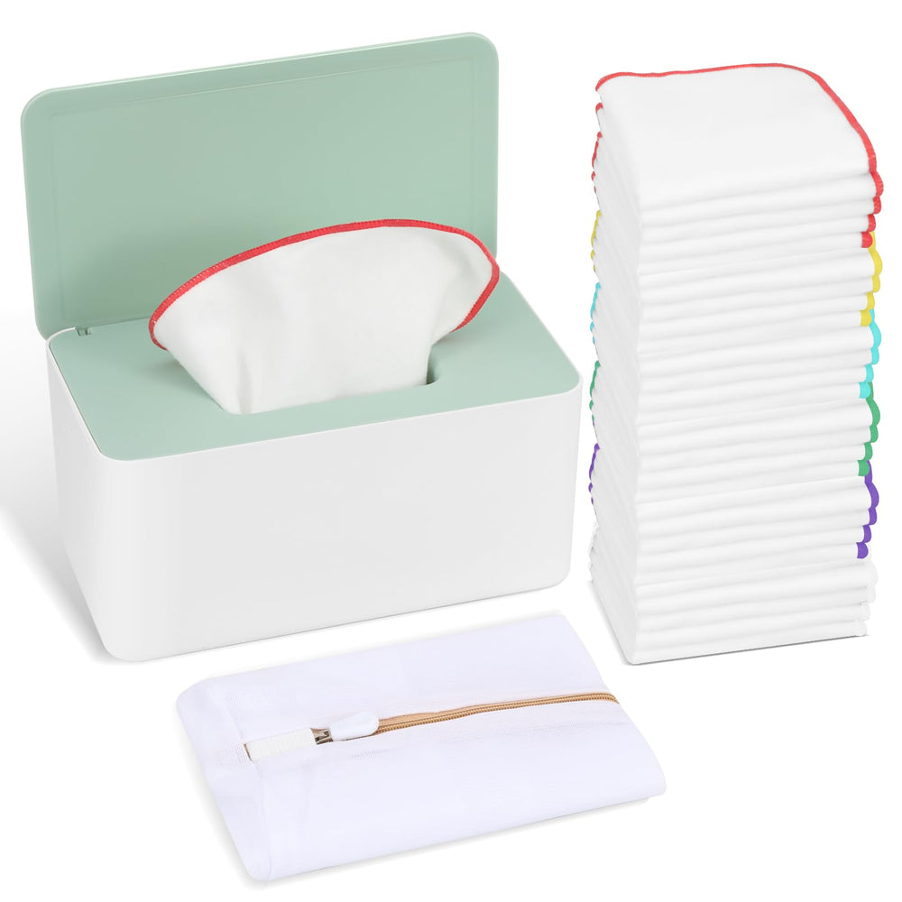 FAMOPLAY upgraded dispenser for easy top-draw access to wipes