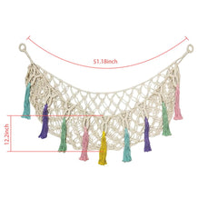 Fancypost plush toy storage hammock display keeps plushies organized and easy to reach.