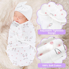 Fanfanwin preemie swaddle stars pattern ideal for cozy naps