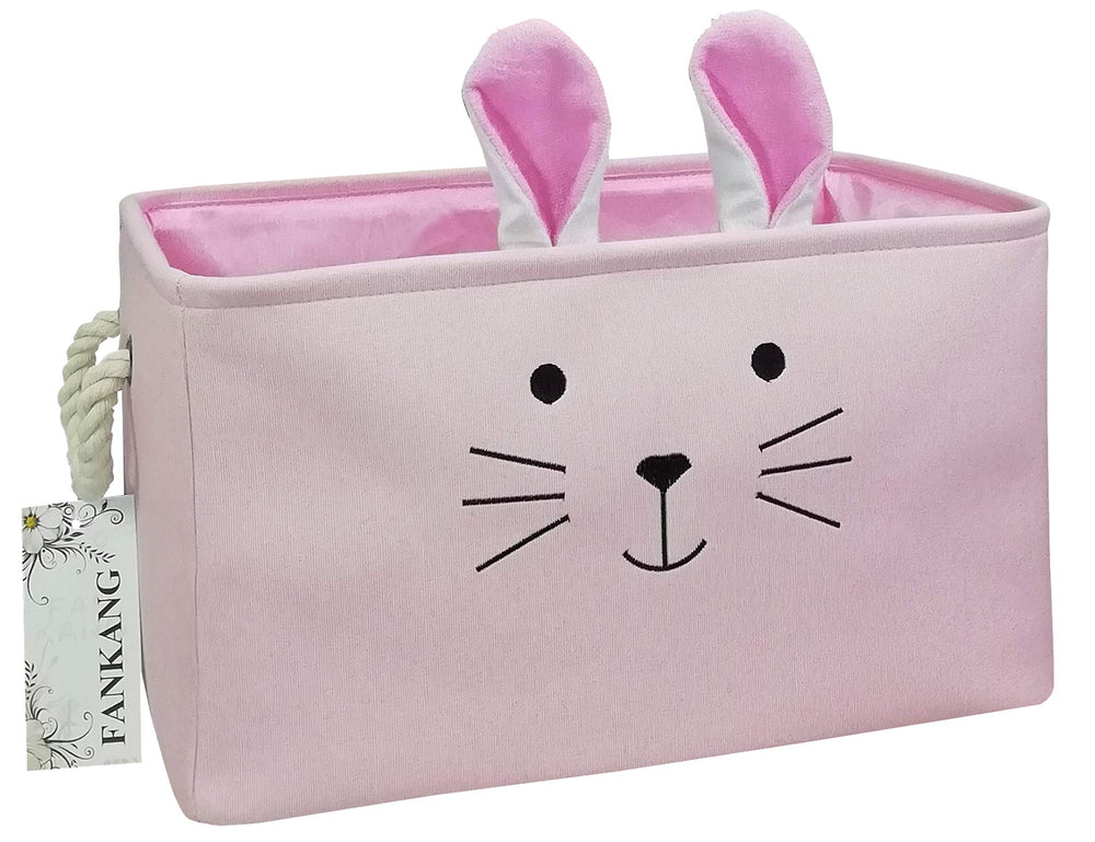 FANKANG rectangular storage bin with dinosaur pattern for nursery organization