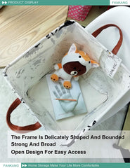 FANKANG Square Nursery Hamper foldable design for compact storage