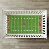 Fanmitts StadiumSheets Oklahoma Sooners field layout for nursery decor