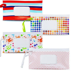 FAREVER baby wipe dispenser 4-pack, portable travel case for wipes.