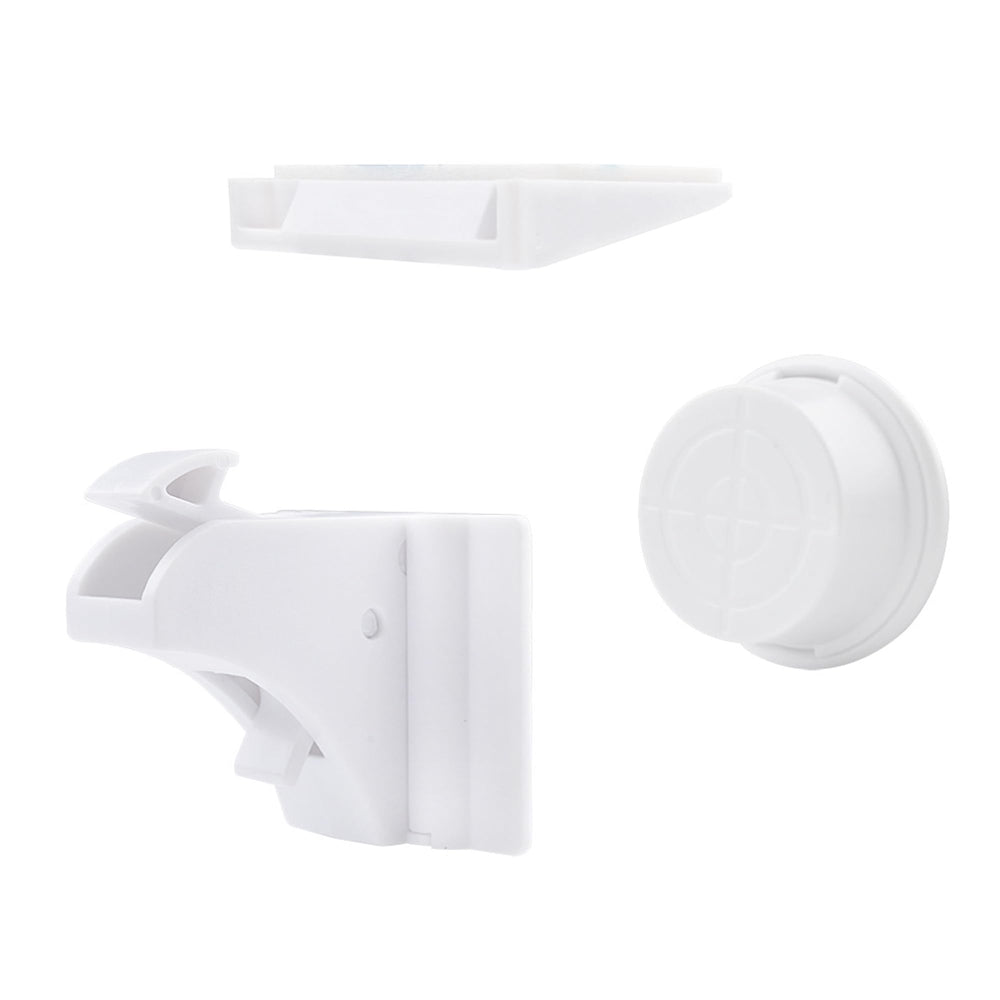 Fariita invisible magnetic cabinet lock showing sleek, childproof solution for cabinets
