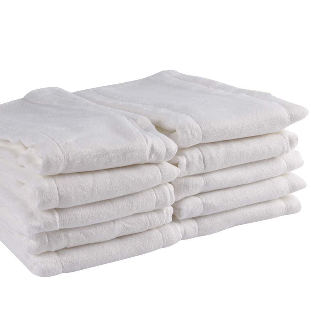 Fasoar prefold cloth diaper in 100% cotton, gentle on delicate baby skin.