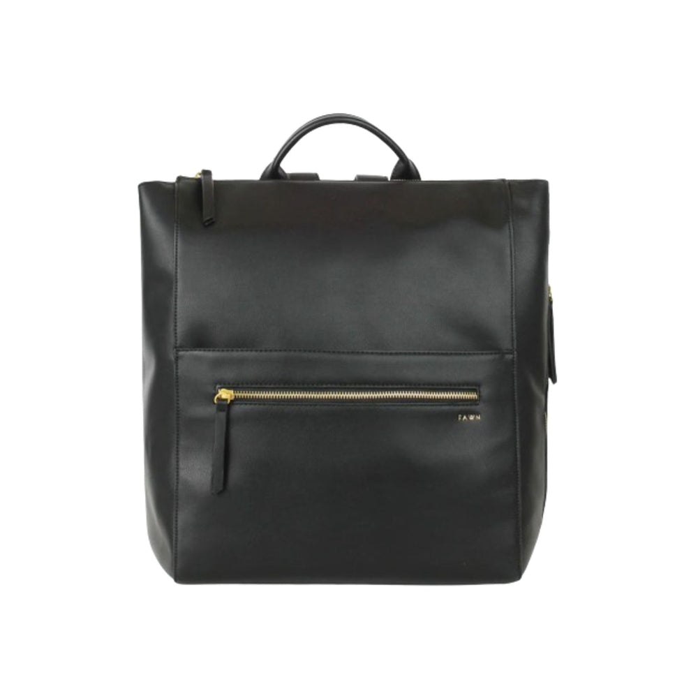 FAWN DESIGN Square Diaper Bag backpack offers hands-free organization for on-the-go moms.