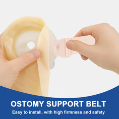 FDFuZhao low-profile ostomy belt stays hidden under most outfits.